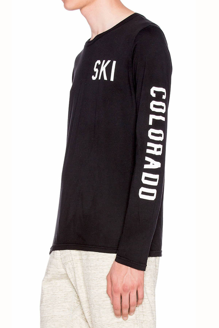 Rxmance Unisex Black Ski Long Sleeve Tee