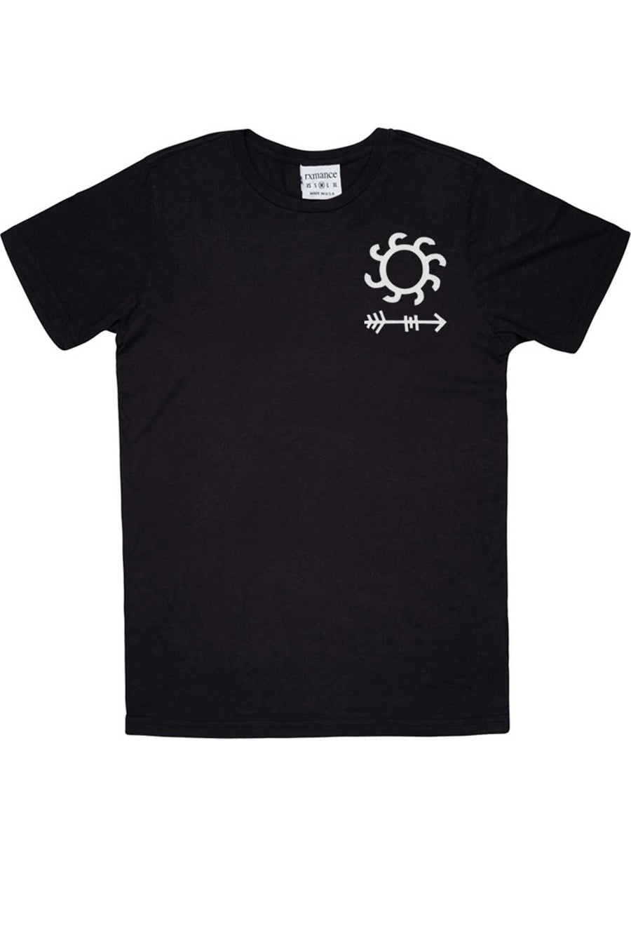 Rxmance Unisex Black Vision Quest Love Crew Tee