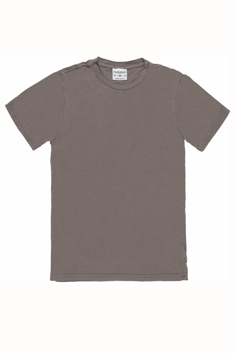 Rxmance Unisex Dark Grey Crew Neck Tee