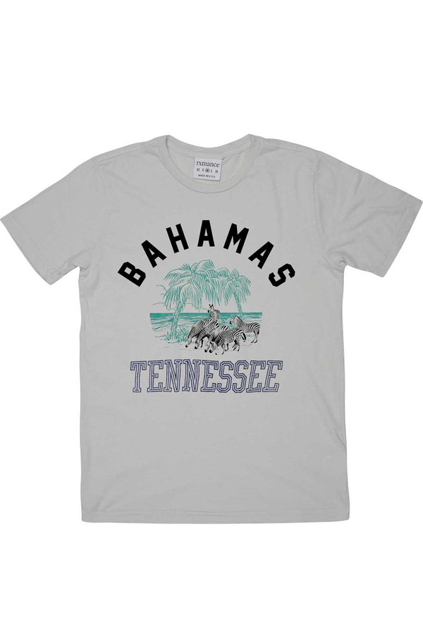 Rxmance Unisex Dawn Grey 'Bahamas Tennessee' Tee