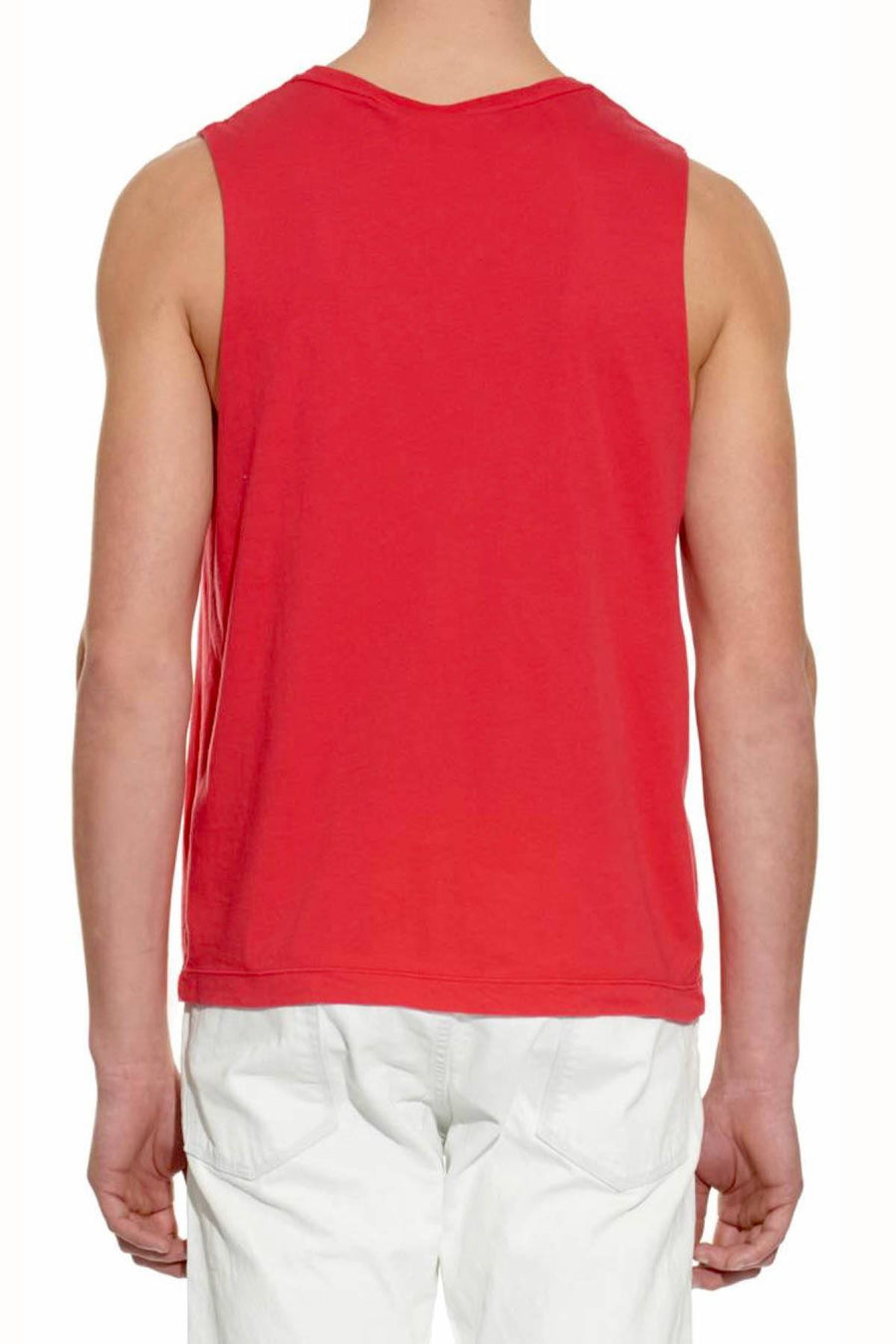 Rxmance Unisex Fire Red Muskrats Muscle Tee