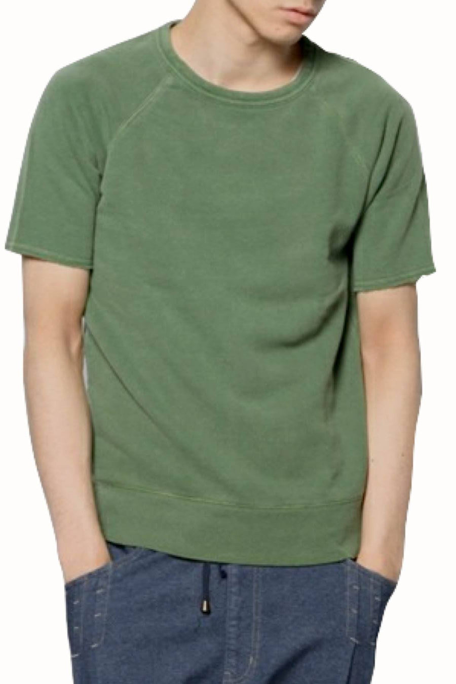 Rxmance Unisex Forest Green Short Sleeve Sweatshirt