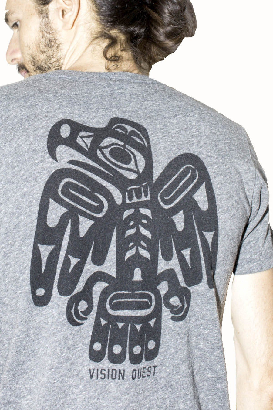 Rxmance Unisex Grey Vision Quest Love Crew Tee