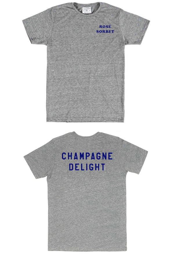 Rxmance Unisex Heather Grey 'Champagne' Tee