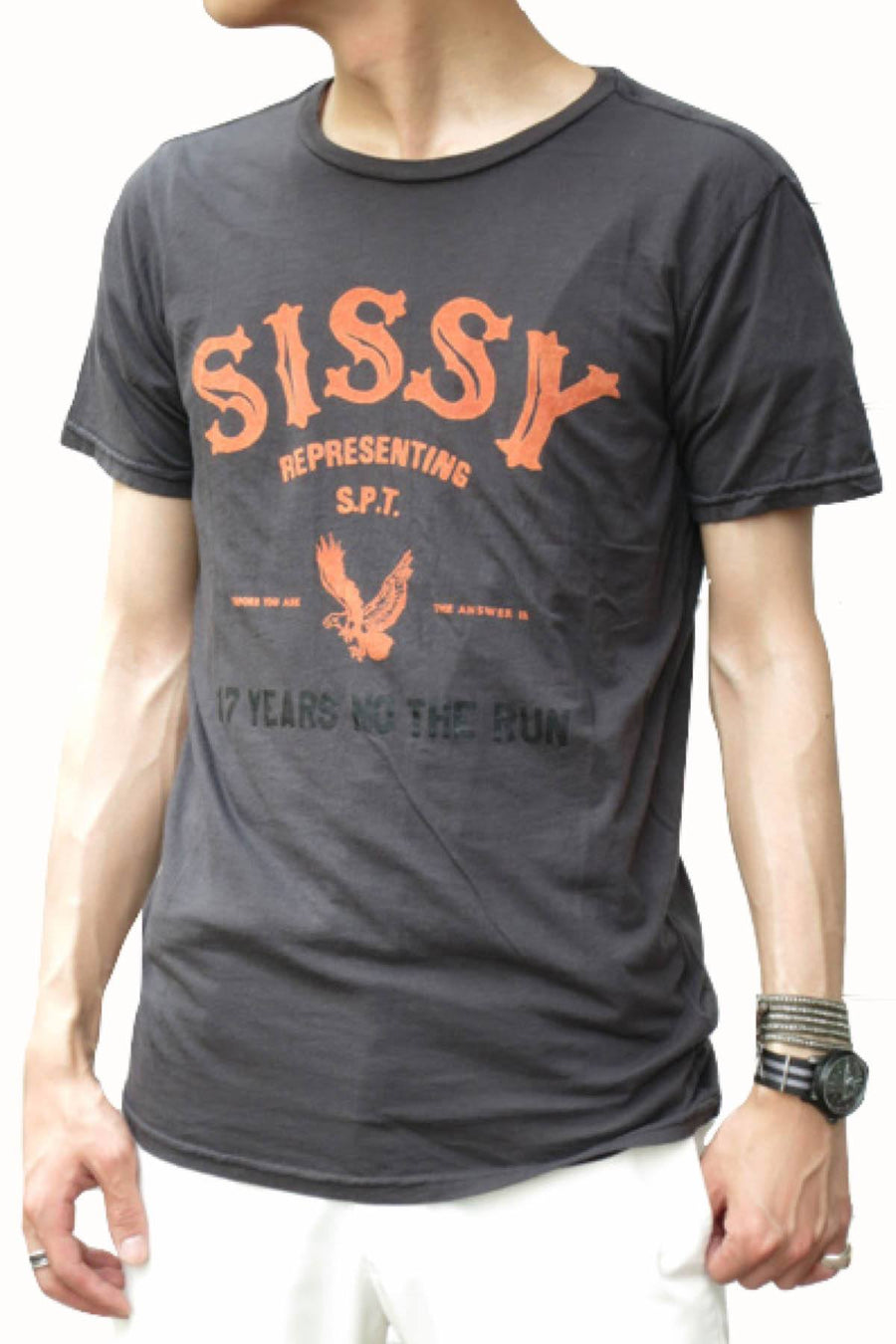 Rxmance Unisex Heather Grey Sissy Crew T