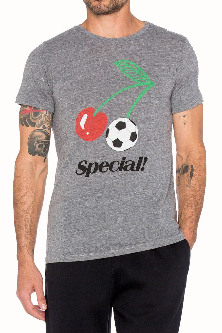 Rxmance Unisex Heather Grey 'Special' Tee