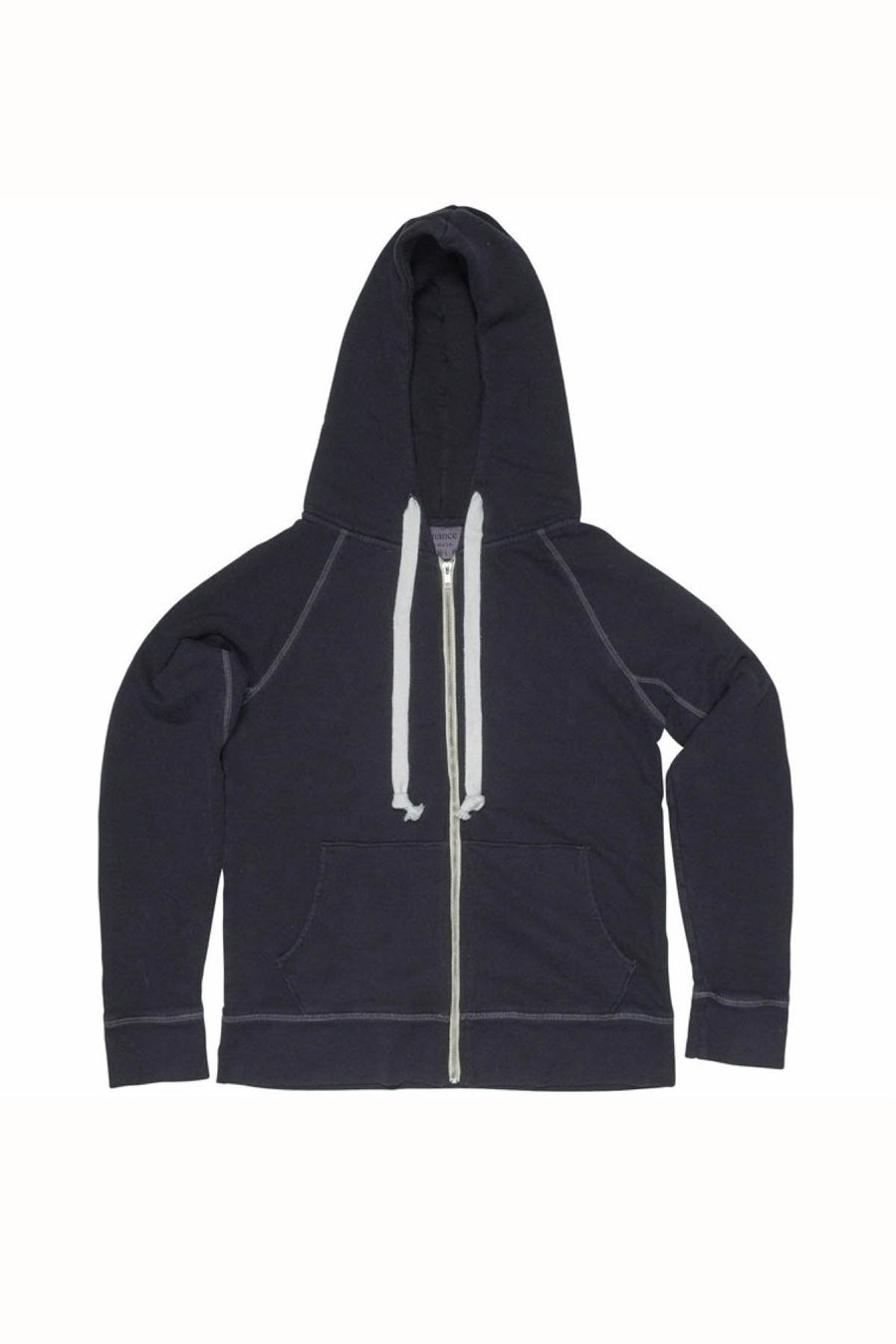 Rxmance Unisex Night Blue Hooded Zip Sweatshirt
