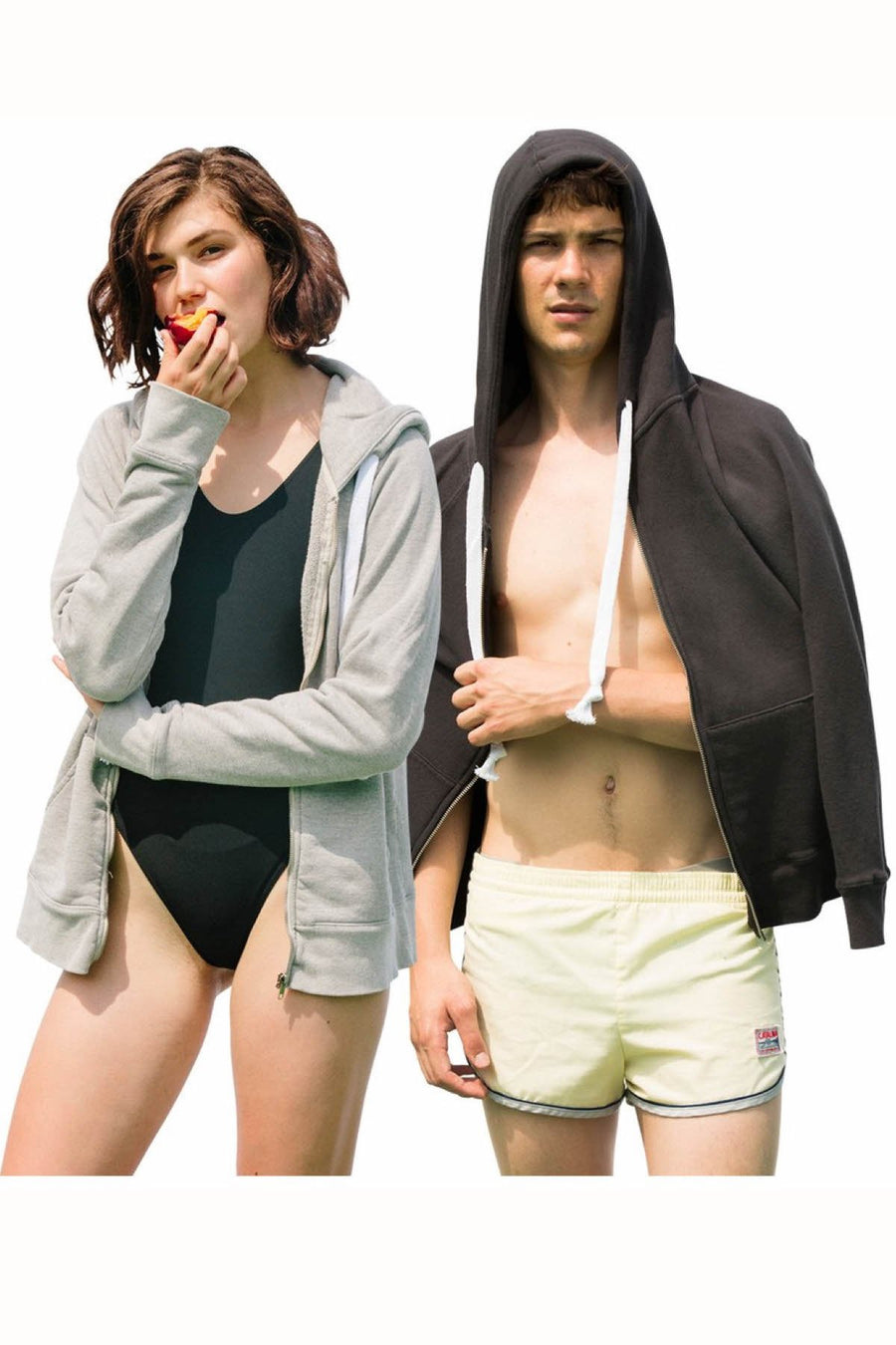 Rxmance Unisex Night Blue Hooded Zip Sweatshirt