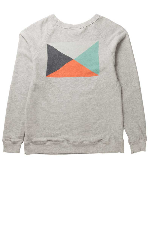 Rxmance Unisex Oatmeal Flag Sweatshirt