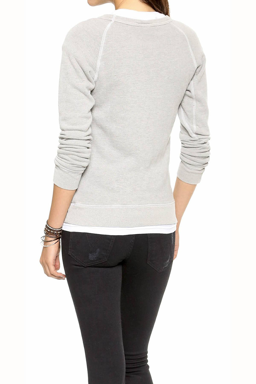 Rxmance Unisex Oatmeal 'Peace' Sweatshirt
