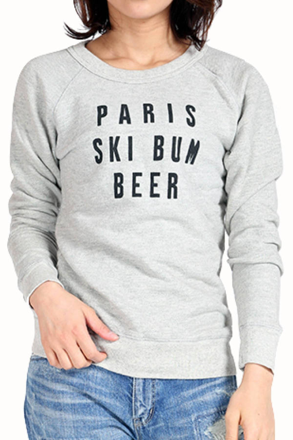 Rxmance Unisex Oatmeal Ski Bum Sweatshirt