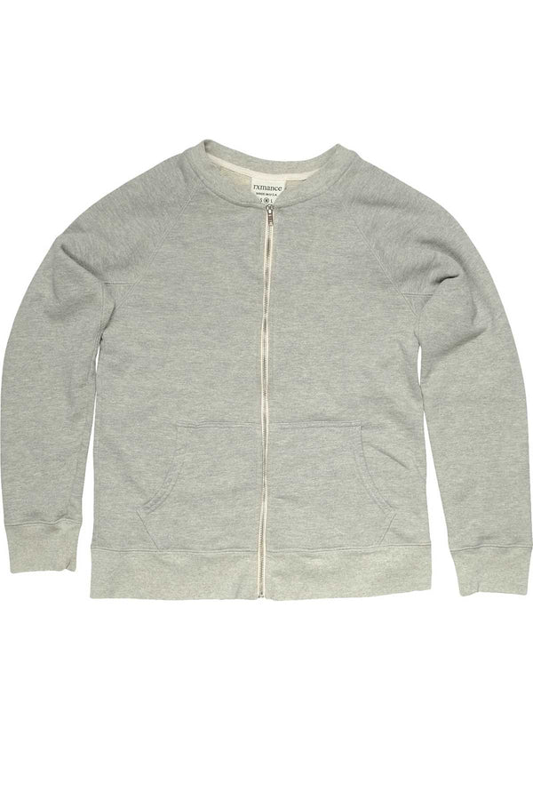 Rxmance Unisex Oatmeal Zipper Jacket