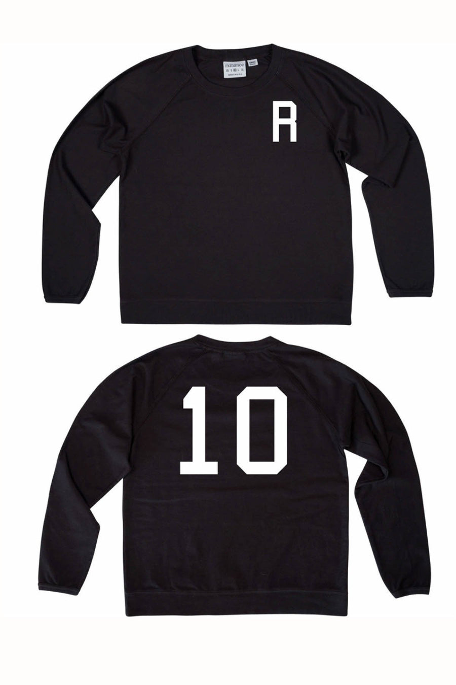 Rxmance Unisex Phantom Black 'R-10' Sweatshirt