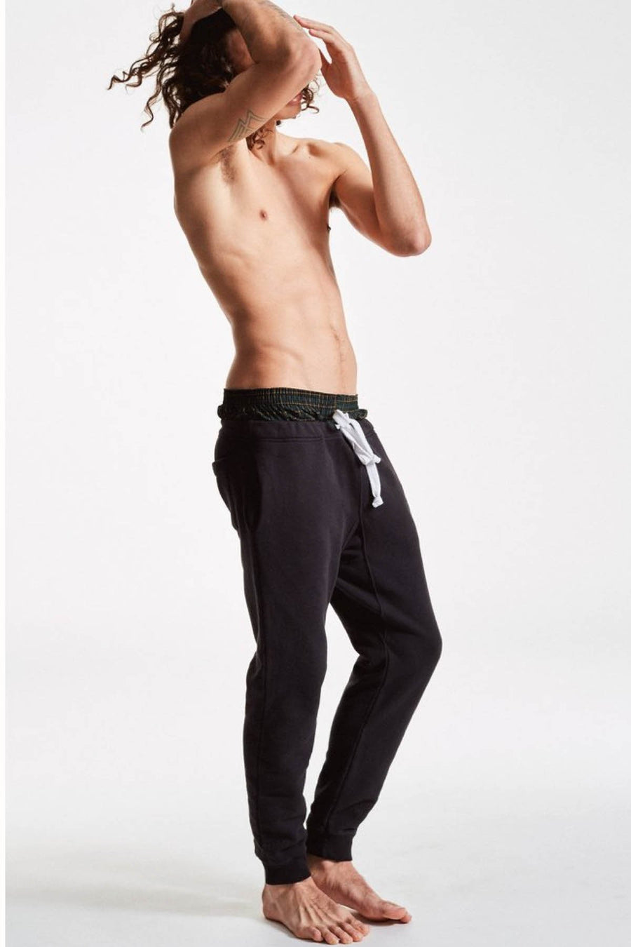 Rxmance Unisex Phantom Black Sweatpant w/ Pocket