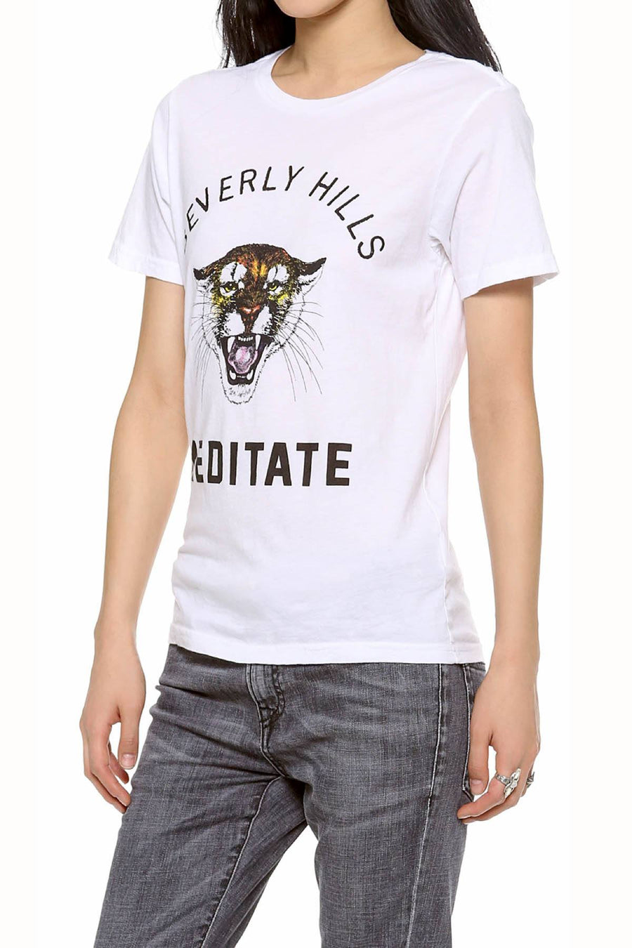 Rxmance Unisex White 'Beverly Hills' Tee