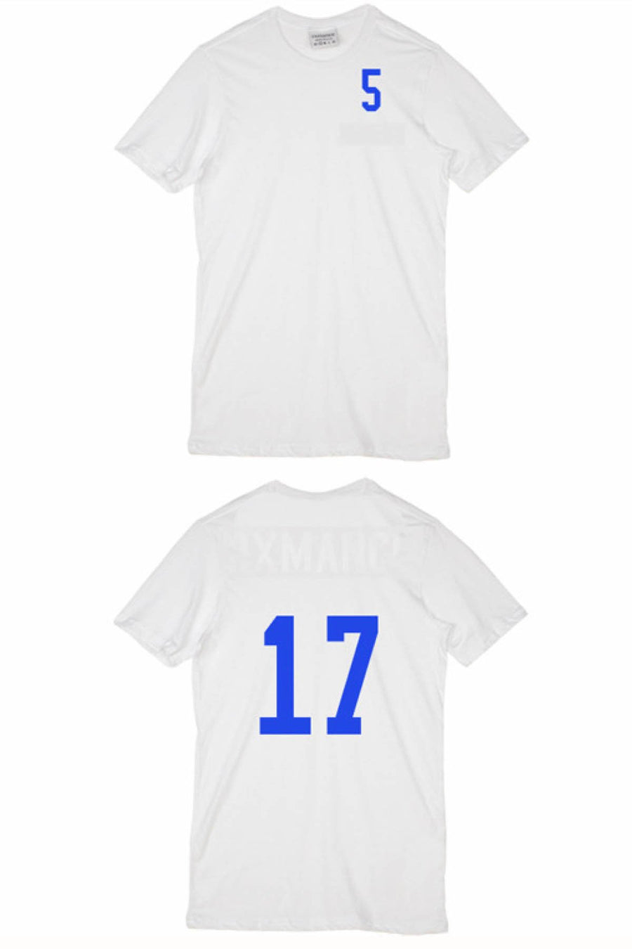 Rxmance Unisex White Jersey Crew T