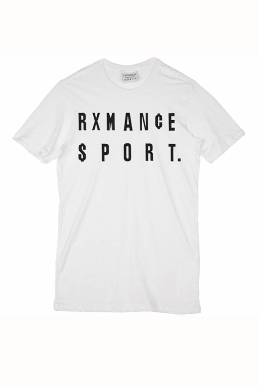 Rxmance Unisex White Money Crew Tee