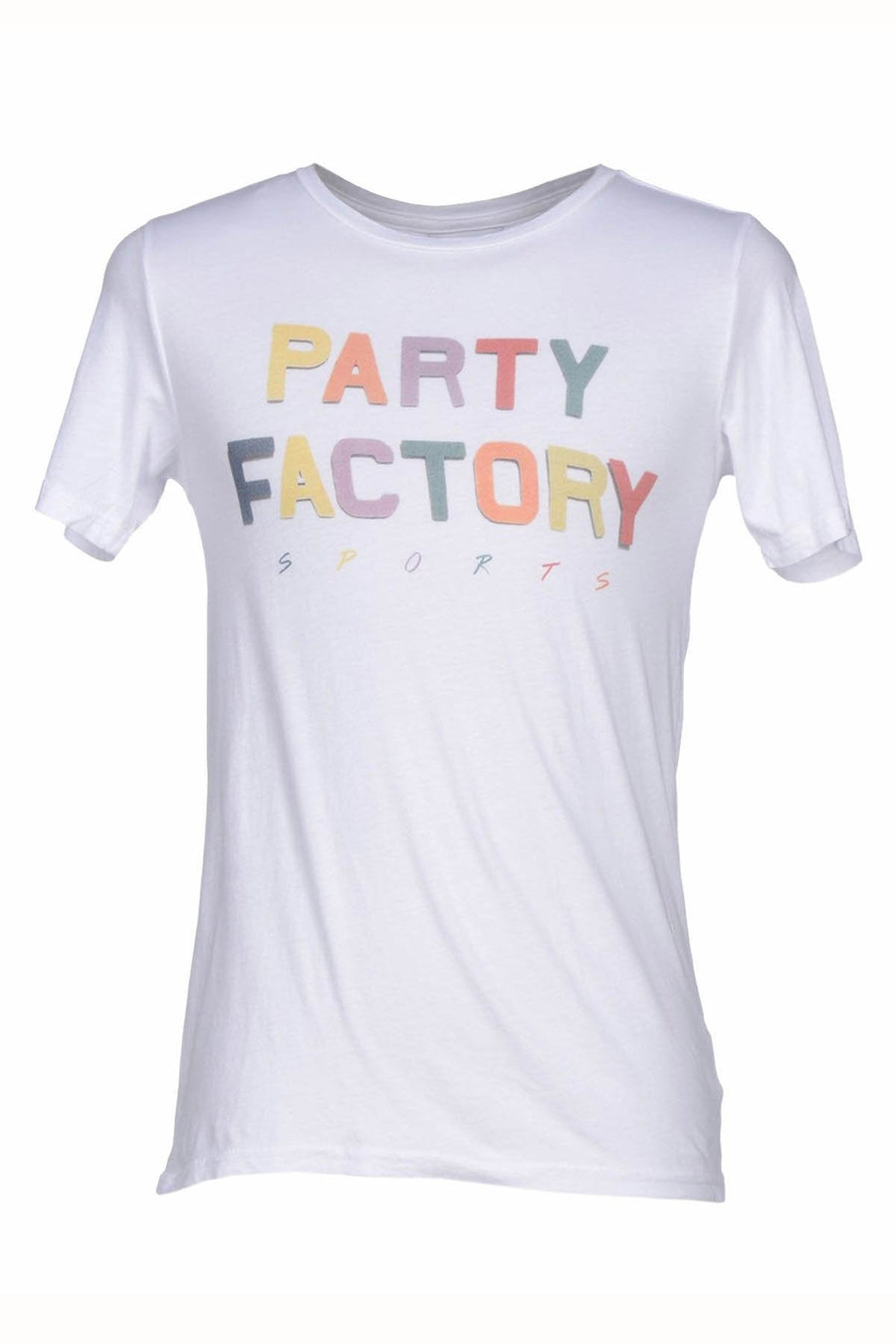 Rxmance Unisex White 'Party Factory' Tee