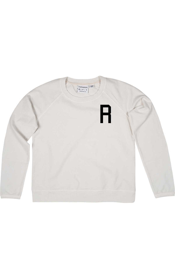 Rxmance Unisex White Sand 'R-10' Sweatshirt