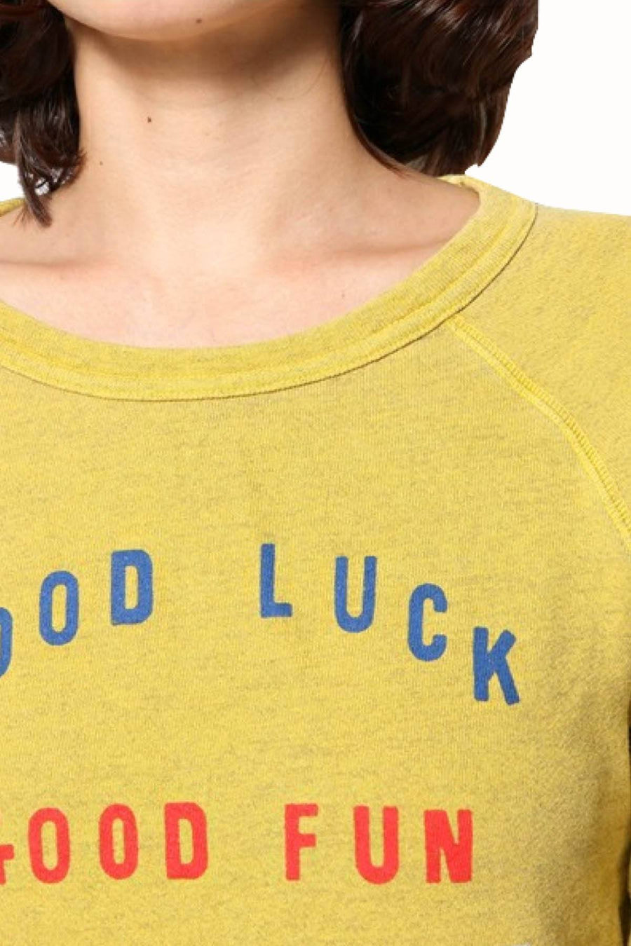Rxmance Unisex Yellow Good Sport Sweatshirt