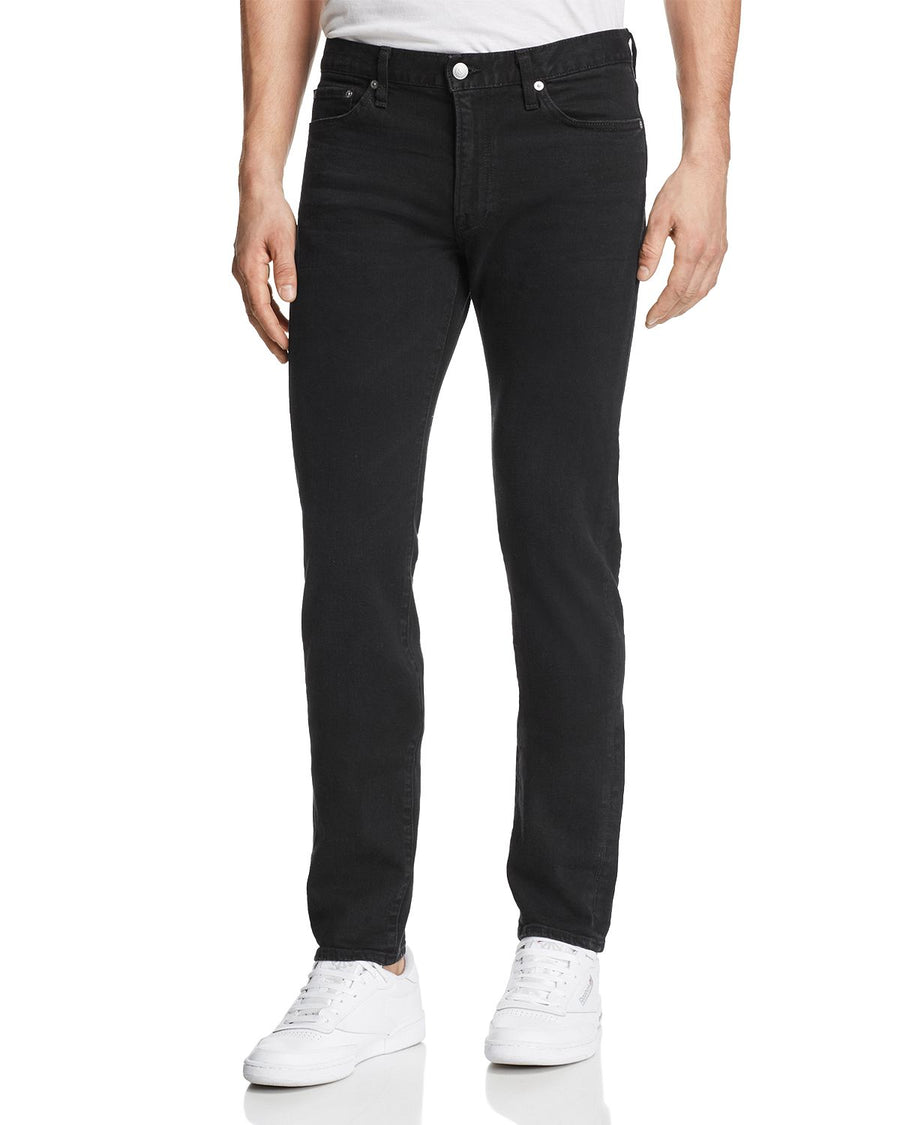 S.m.n Studio Finn Skinny Fit Jeans In Black Rock BLACK