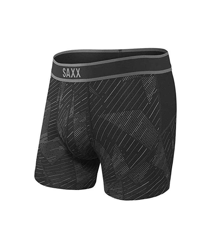 SAXX UNDERWEAR Kinetic Boxer Black Shattered
