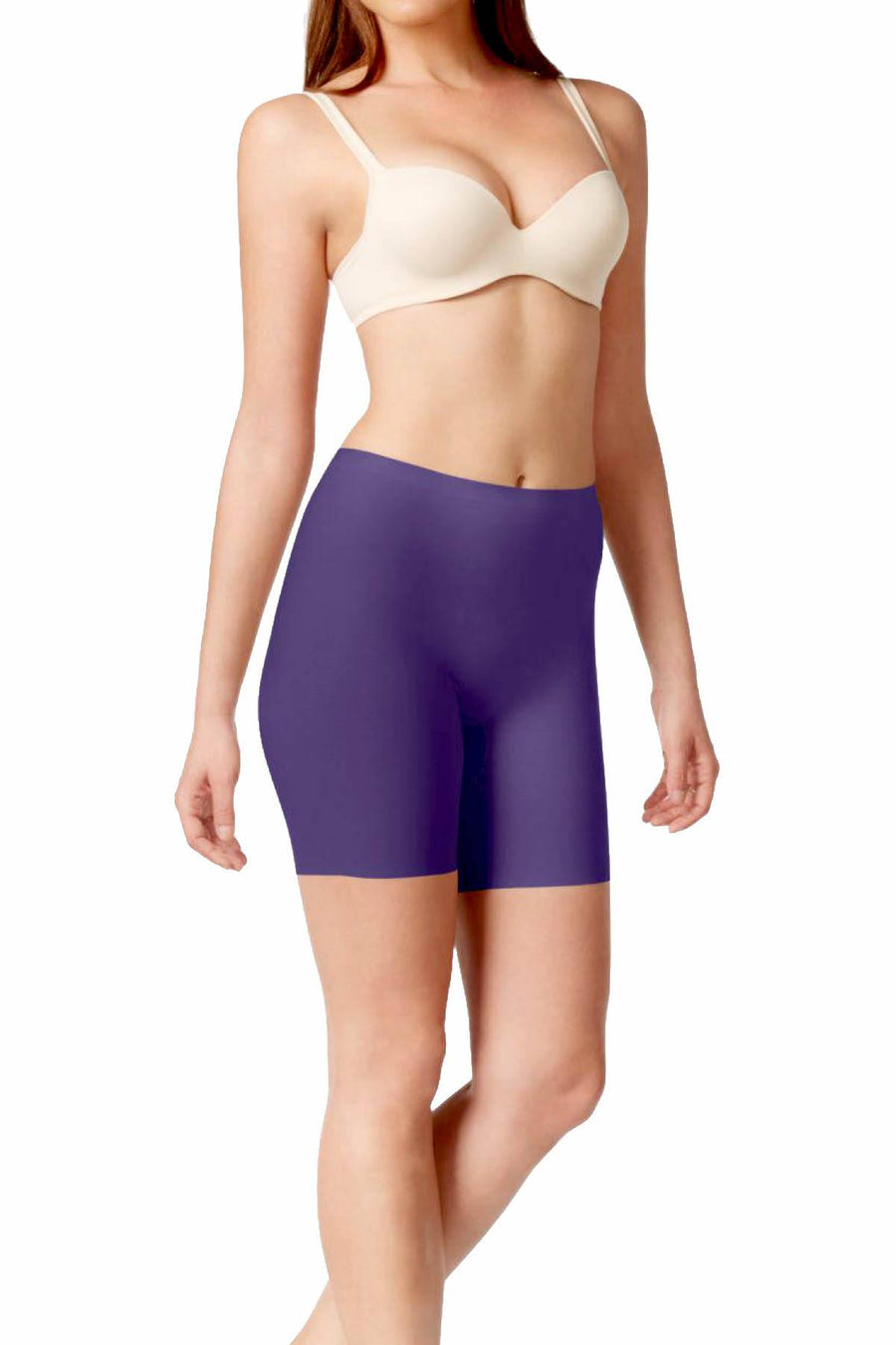 SPANX Blue-Night Light-Control Perforated Mid-Thigh Short