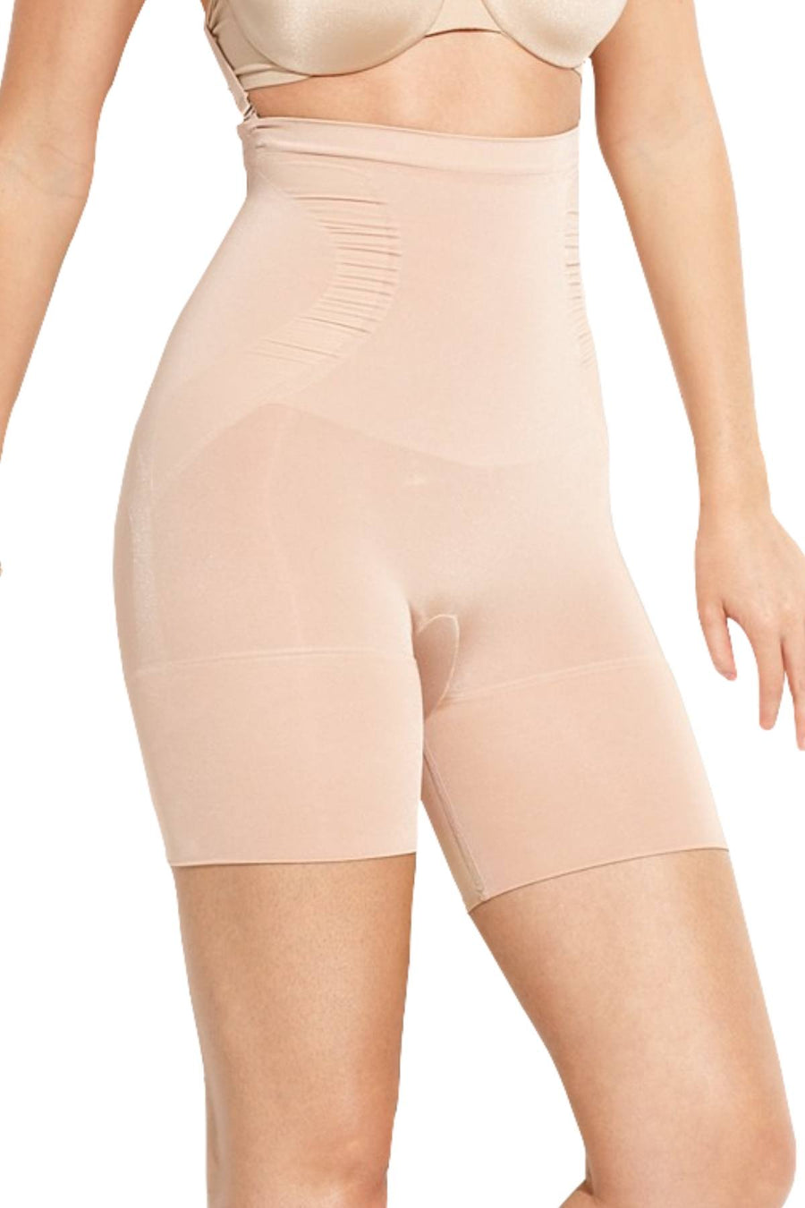 SPANX Natural-Glam Star-Power Extra-Firm Mid-Thigh Slimmer