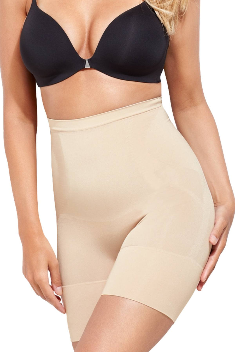 SPANX Natural-Glam Star-Power Extra-Firm Mid-Thigh Slimmer