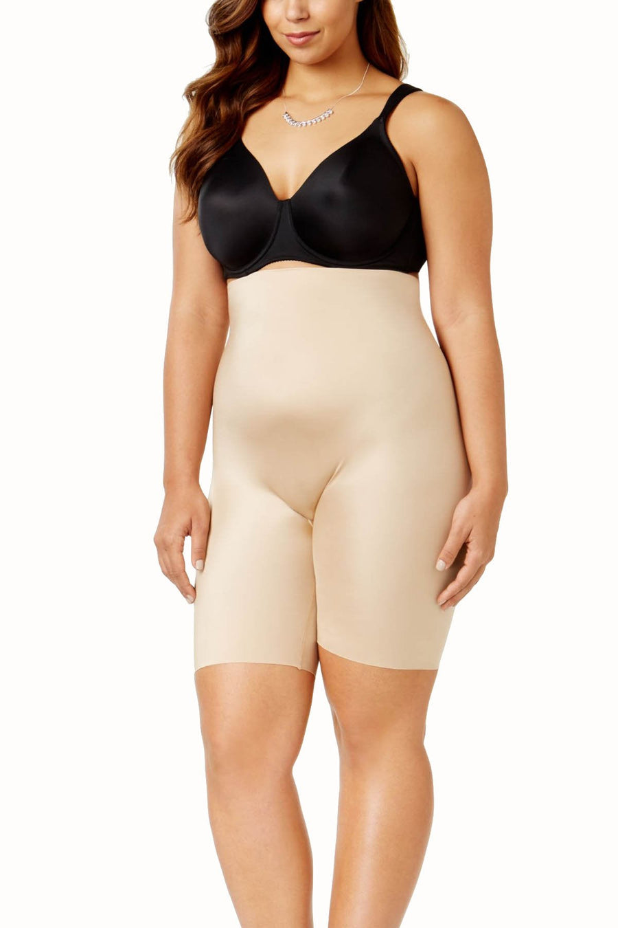 SPANX PLUS Nude High-Waisted Super-Slimming Shaper