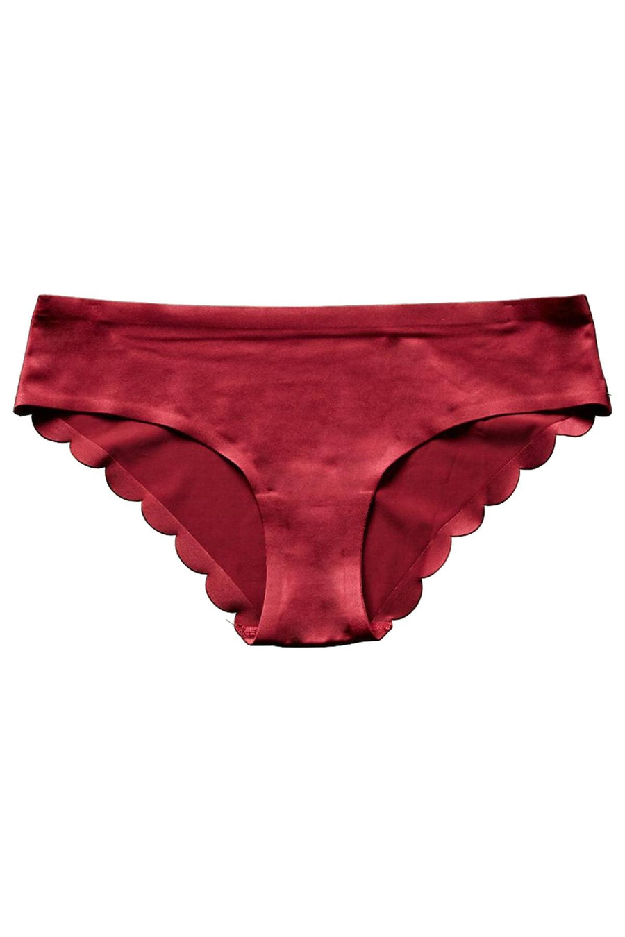Sam Edelman Magenta Bonded Scalloped Hipster