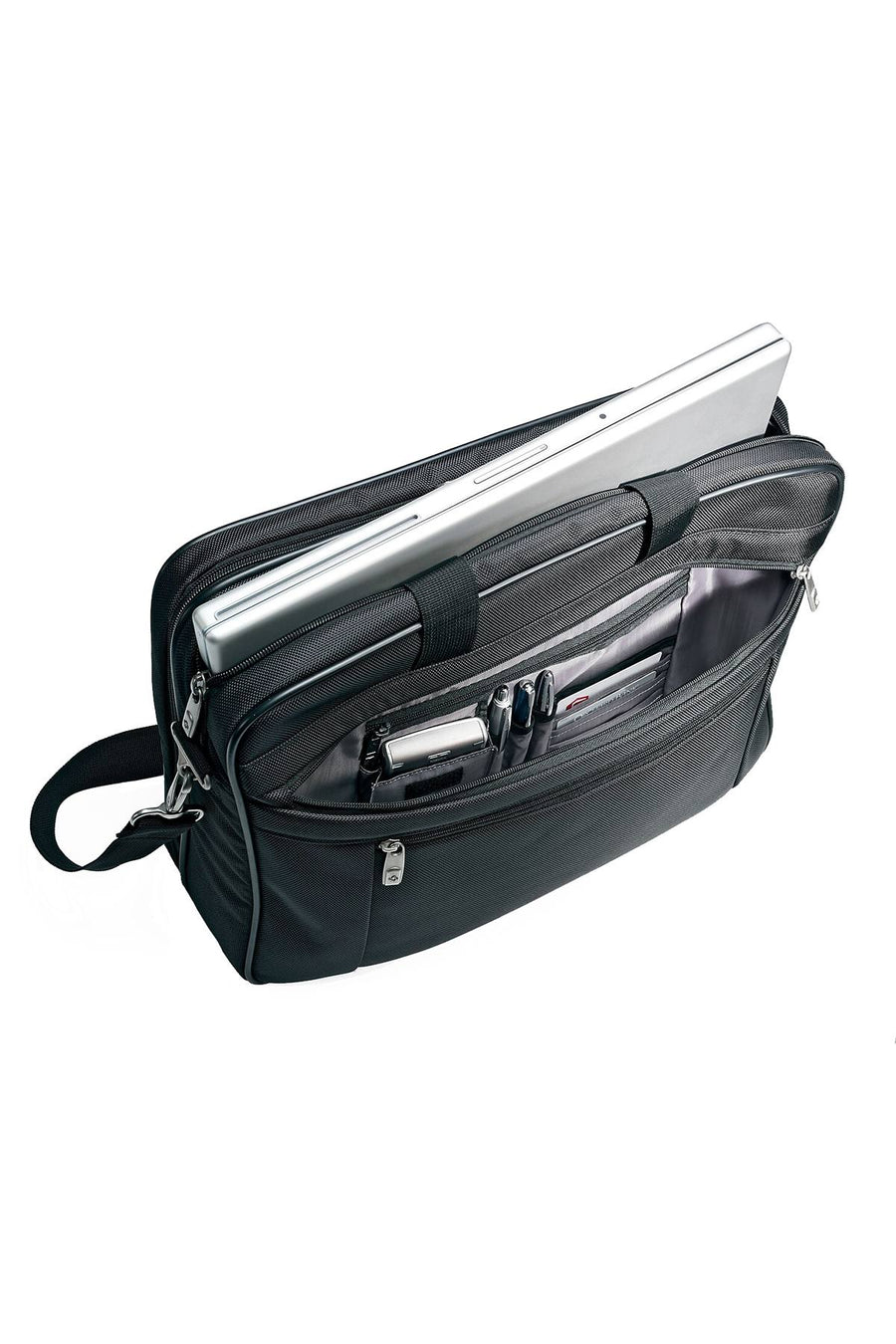 Samsonite Black Two-Gusset Classic Business 17'' Laptop Briefcase