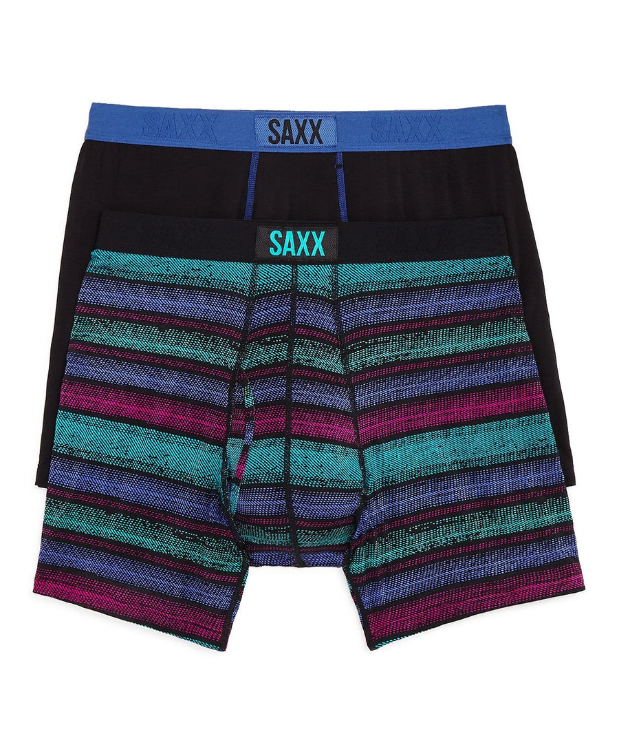 Saxx Ultra Boxer Briefs Pack Of 2 Crossgrain