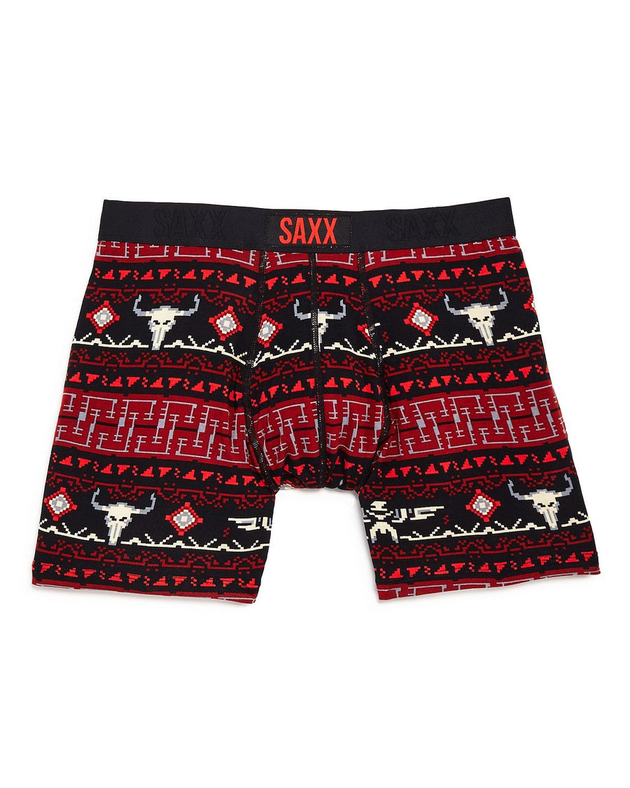 Saxx Vibe Boxer Briefs Red