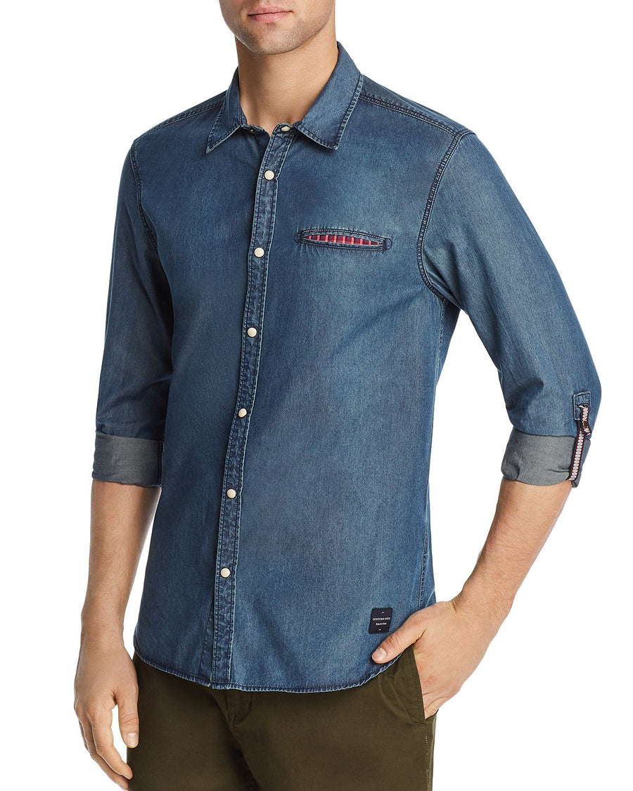 Scotch & Soda Classic Denim Regular Fit Shirt Combo