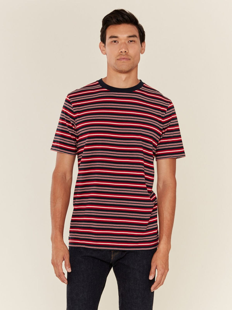 Scotch & Soda Classic Printed Jersey Crewneck Tee