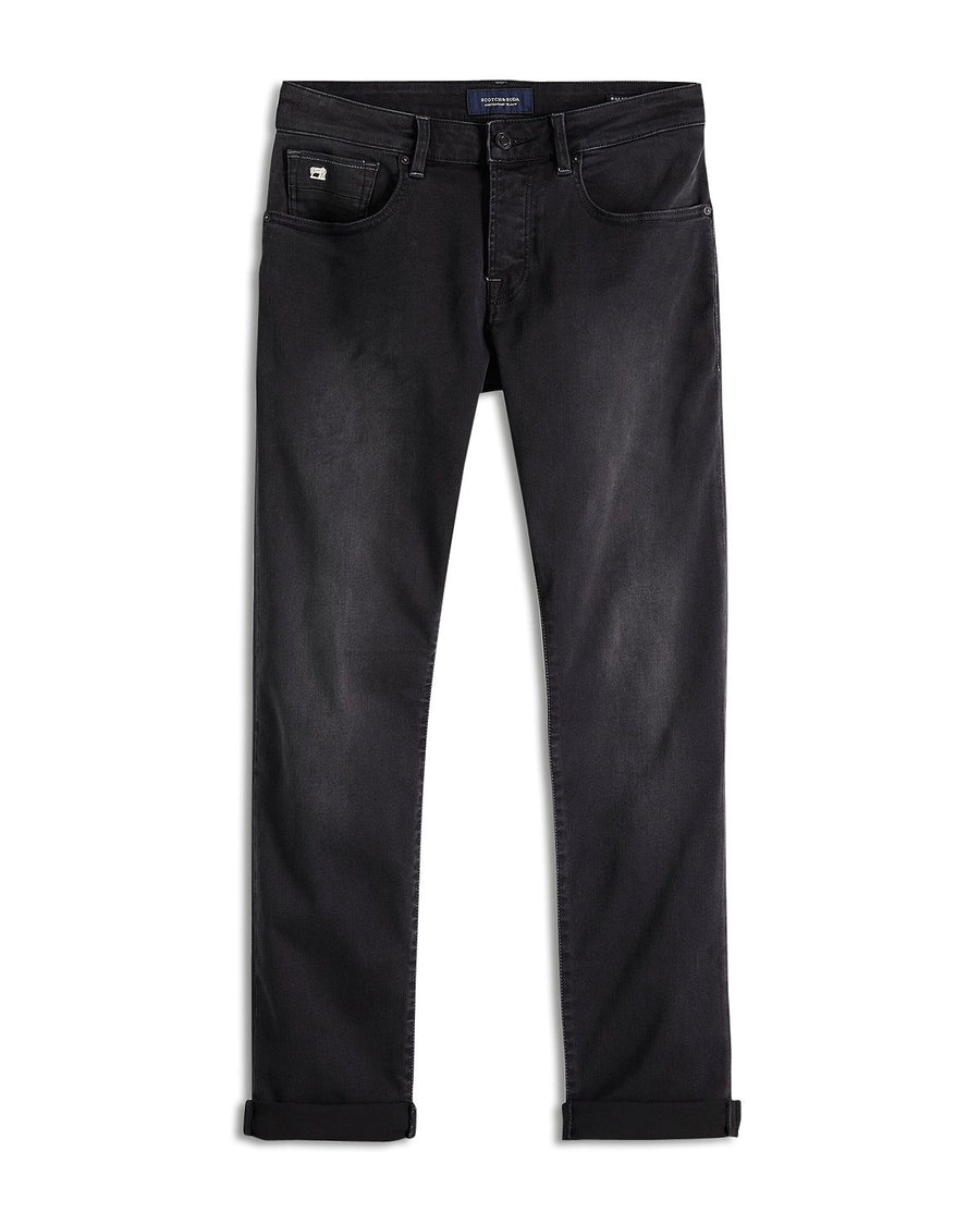 Scotch & Soda Ralston Skinny Fit Jeans In Freerunner Freerunner Black