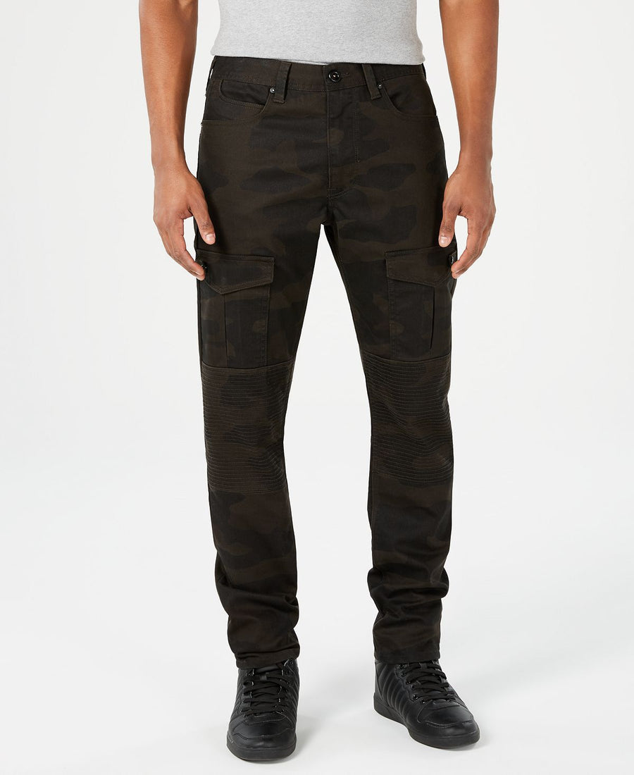 Sean John Flight Slim-straight Jeans Black Camo