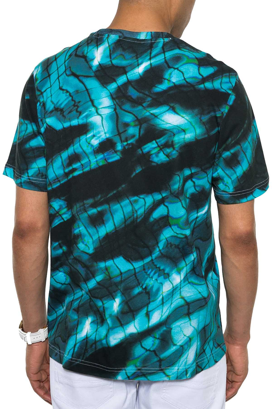 Sean John Tropical Pool Print T-Shirt