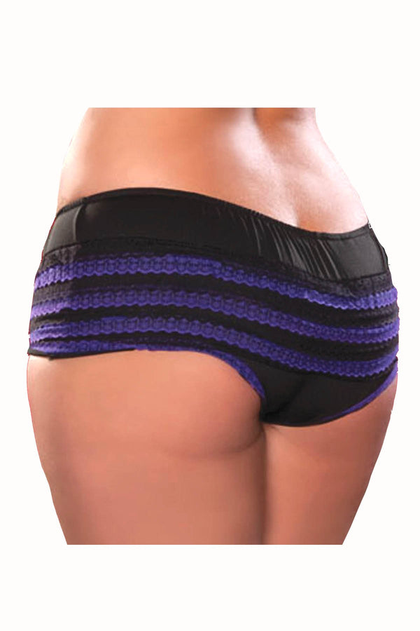 Seven 'Til Midnight Purple Microfiber Boyshort