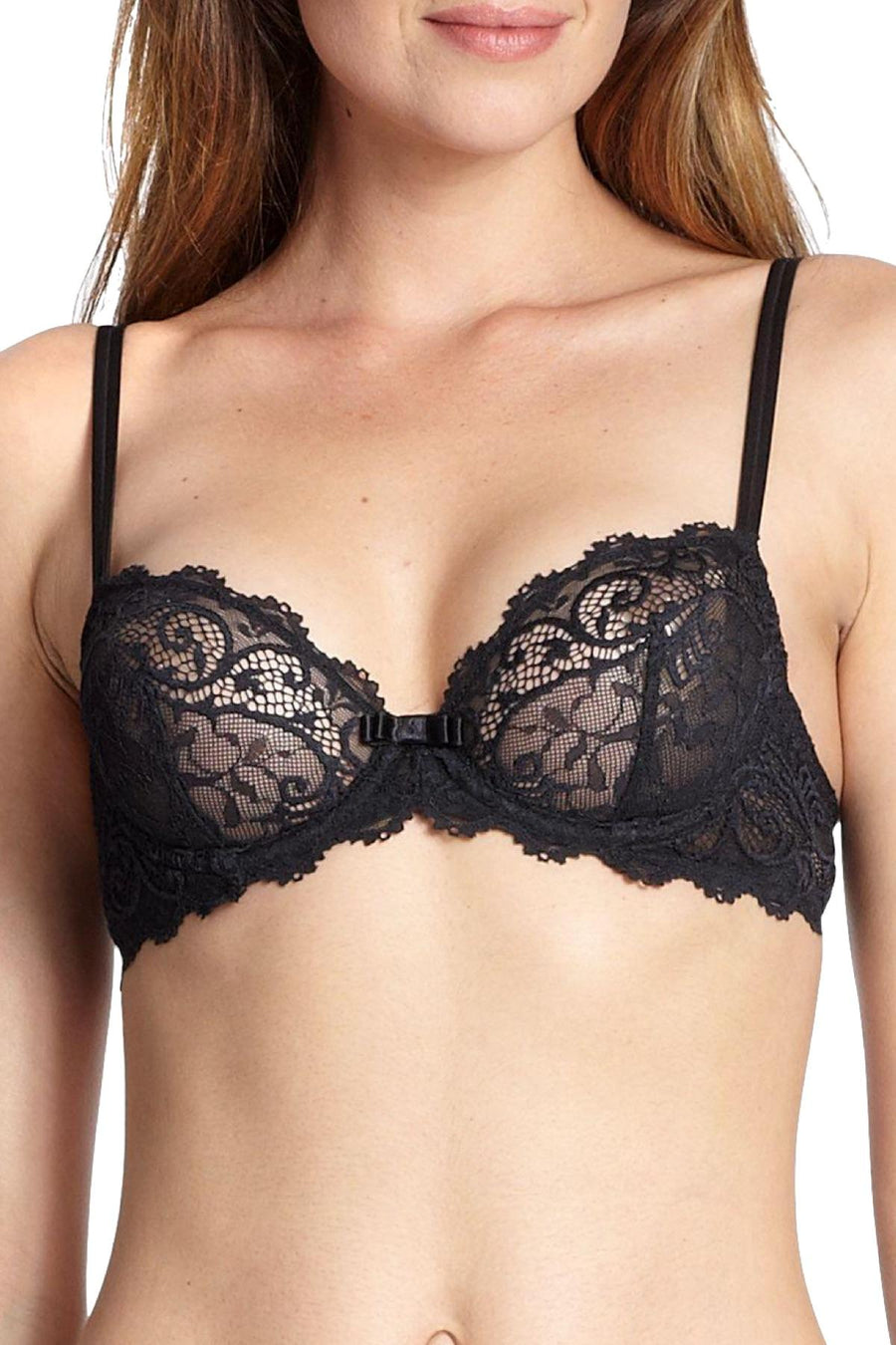 Simone Pérèle Black Celeste Plunging Demi Bra