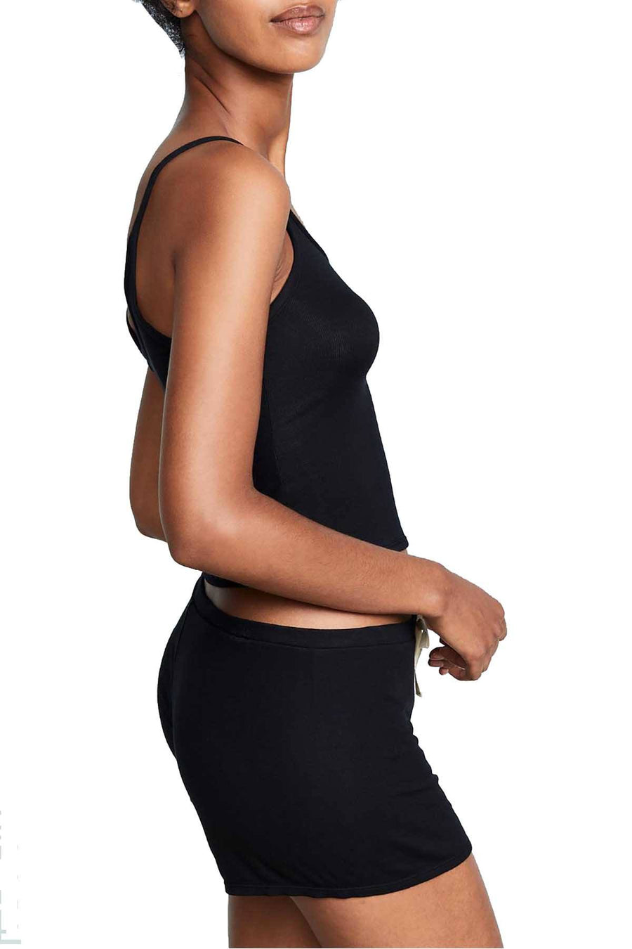 Skarlett Blue Black Confession Cropped Cami