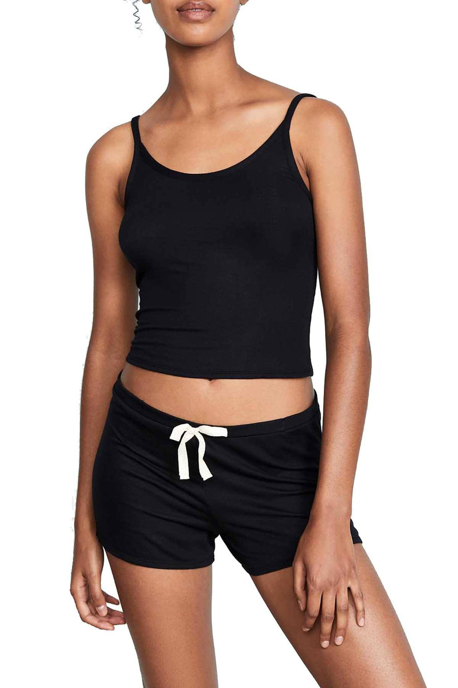 Skarlett Blue Black Confession Cropped Cami