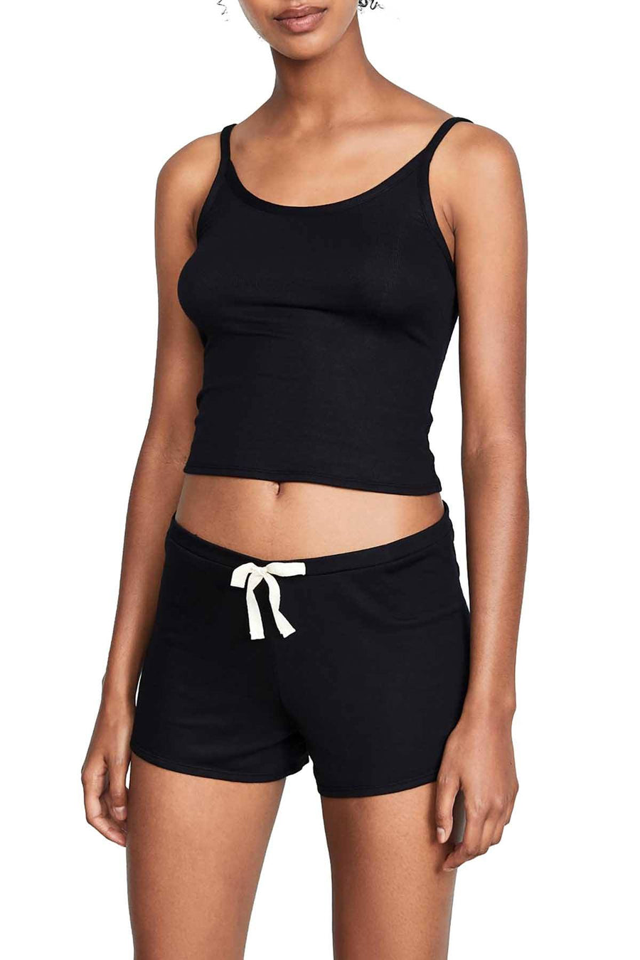 Skarlett Blue Black Confession Cropped Cami