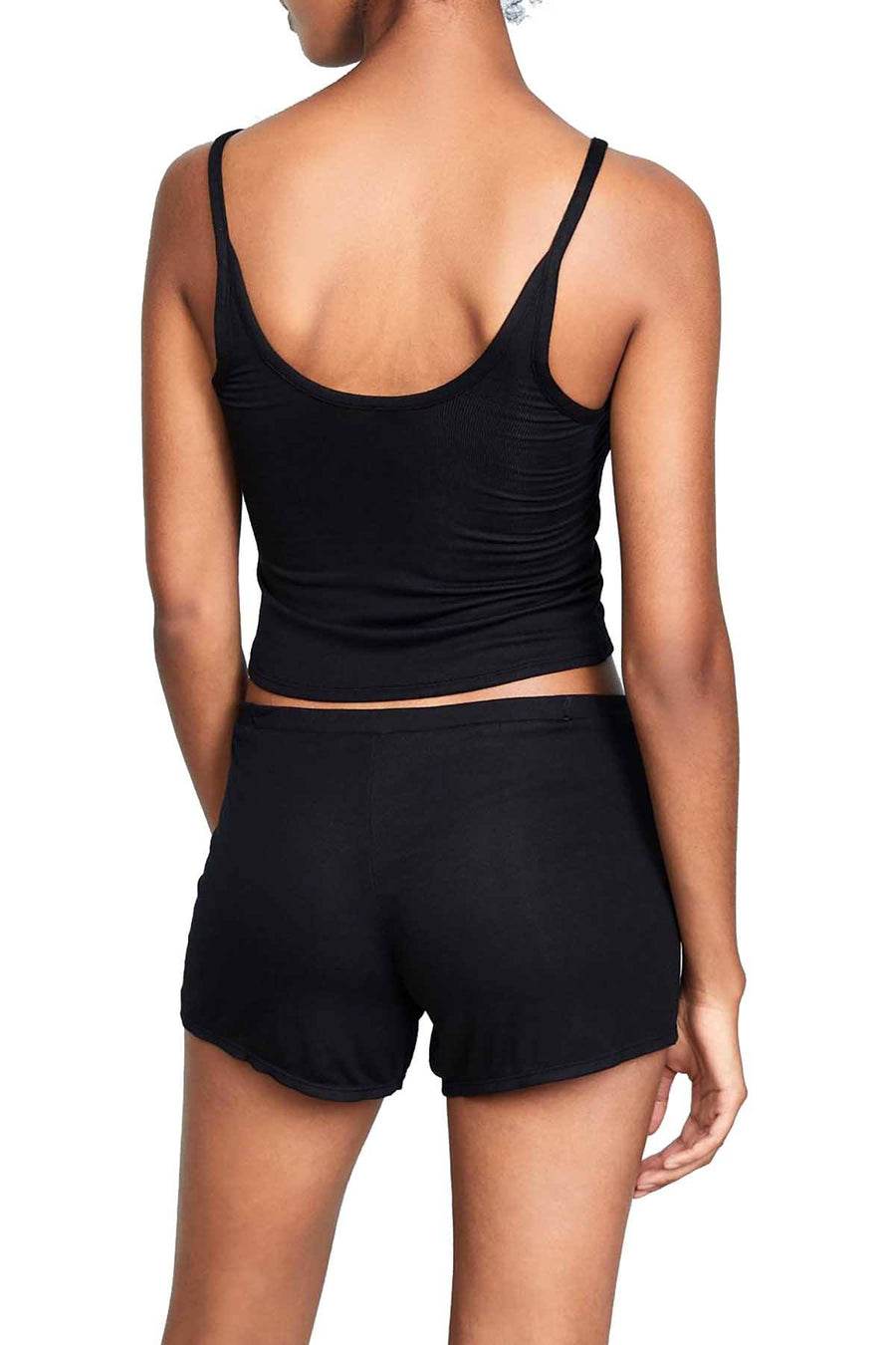 Skarlett Blue Black Confession Cropped Cami