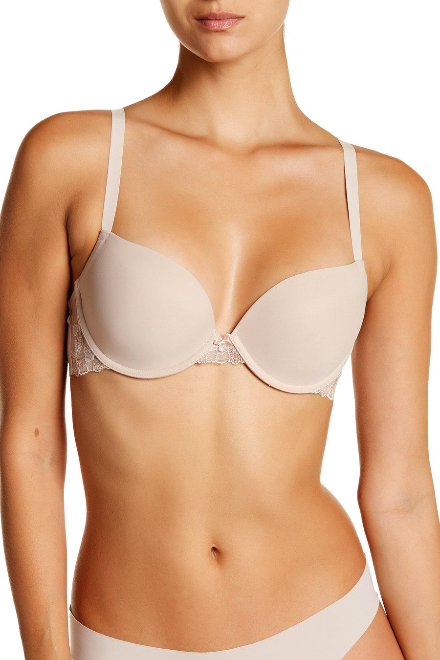 Skarlett Blue Cashmere-Lurex Coquette Demi Bra