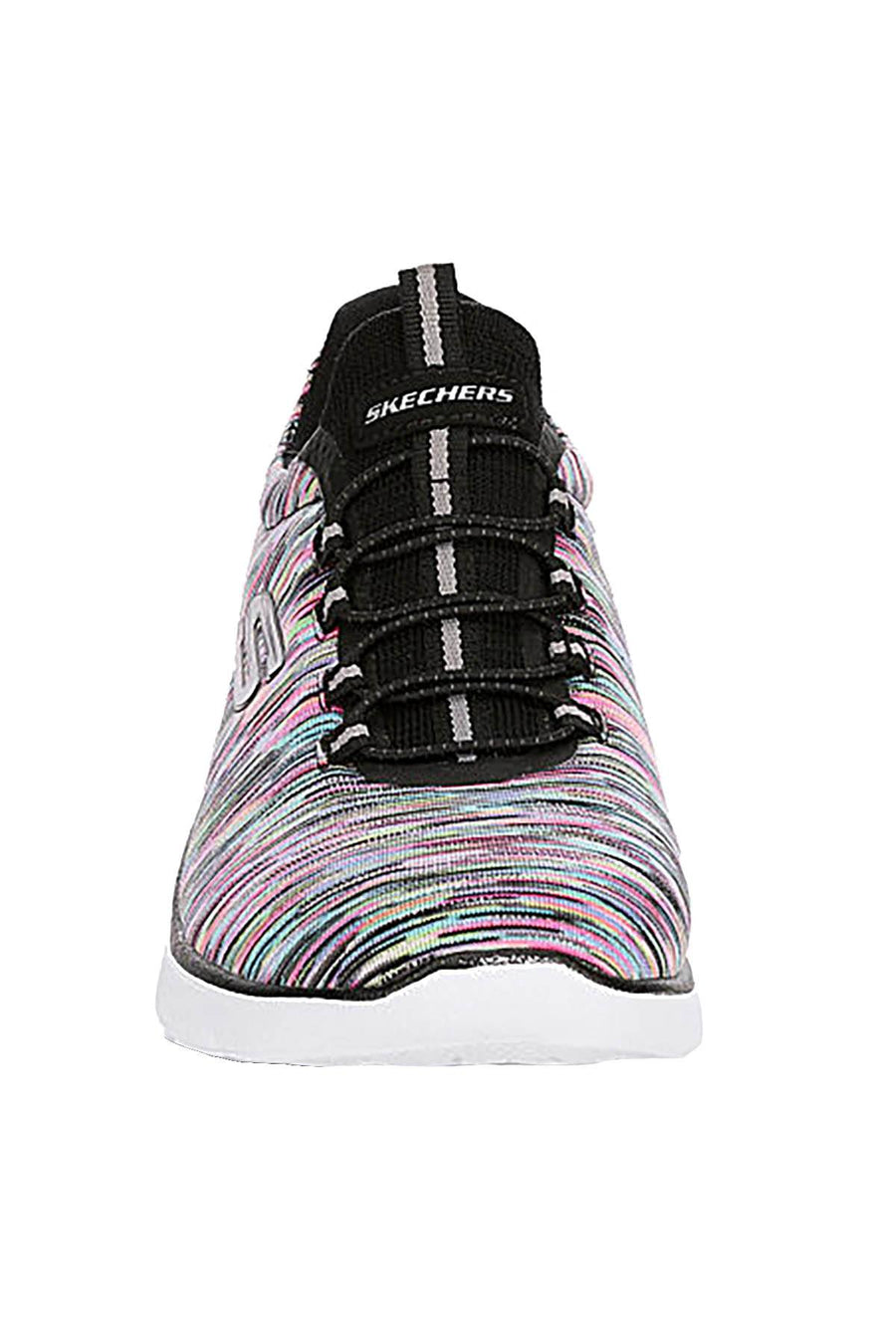 Sketchers Black/Pink Summits Light-Dreaming Wide-Width Athletic Sneakers