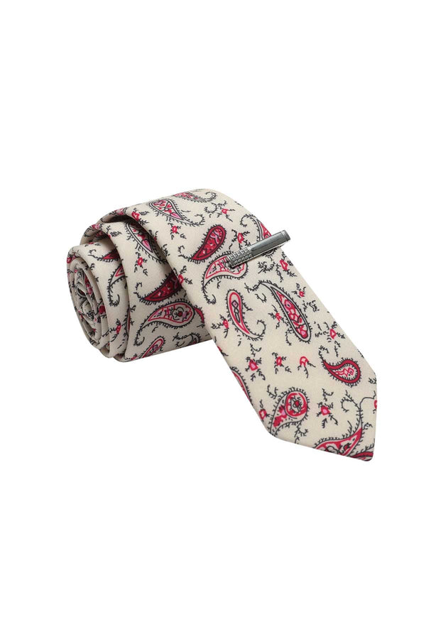 Skinny Tie Madness Off-White Mahoney's Bacon Tie