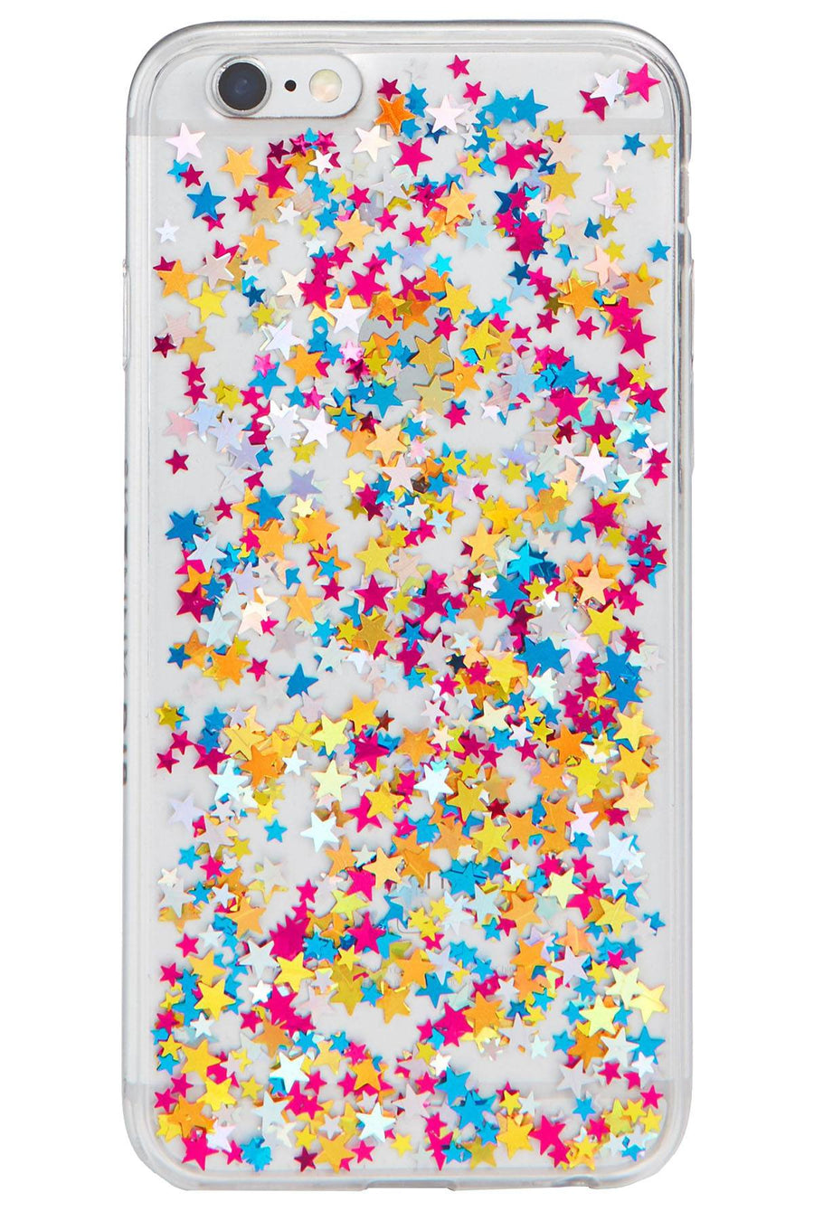 Skinnydip London Glitter Jelly iPhone Case + Screen Protector