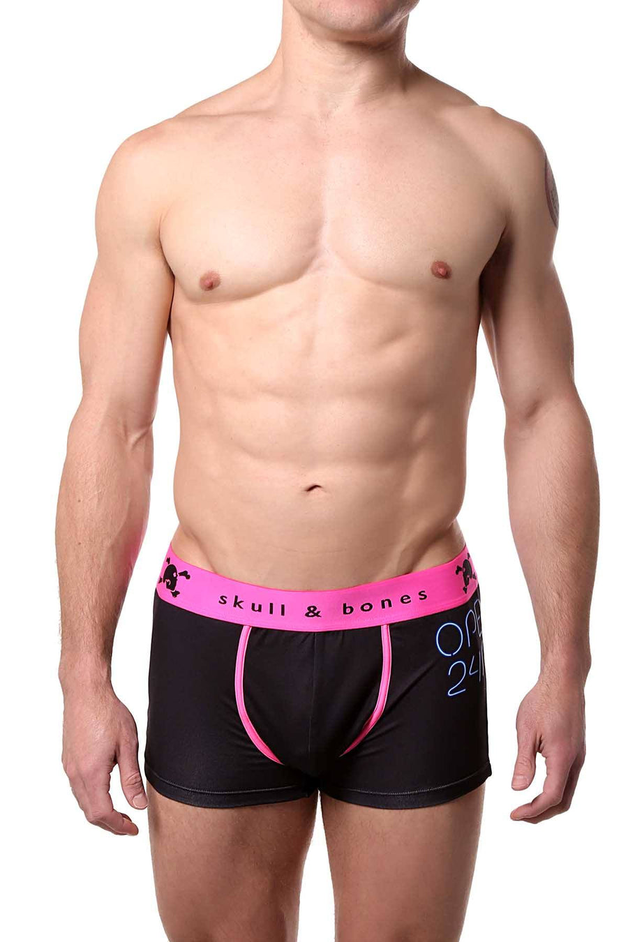 Skull & Bones Black/Pink Open 24/7 Neon Trunk